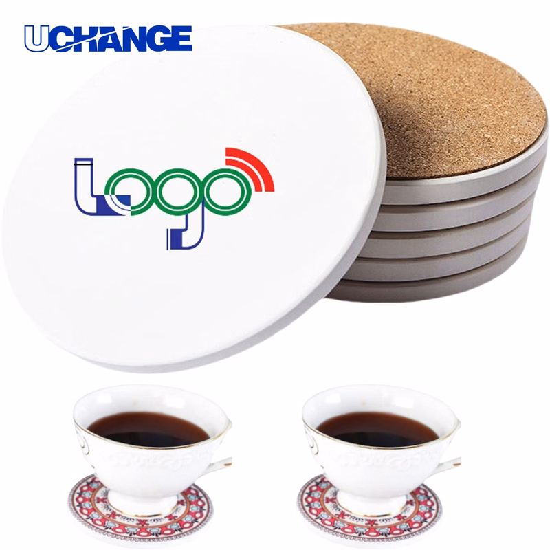Round Ceramic Stone Coaster