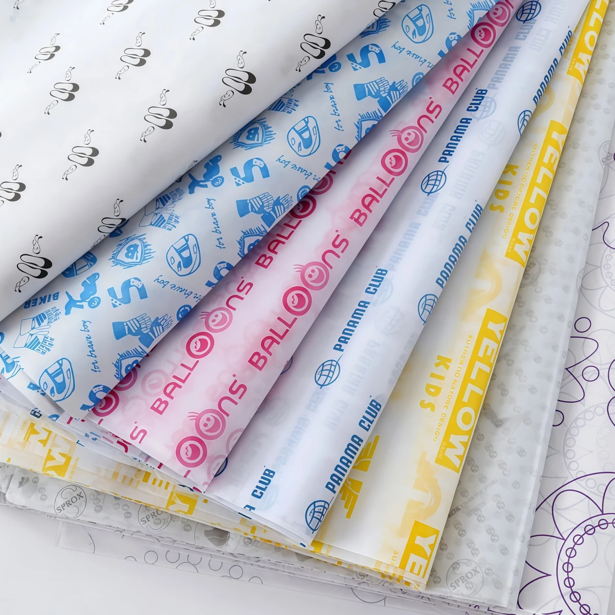 Custom Greaseproof Wax Food Wrapping Paper 1