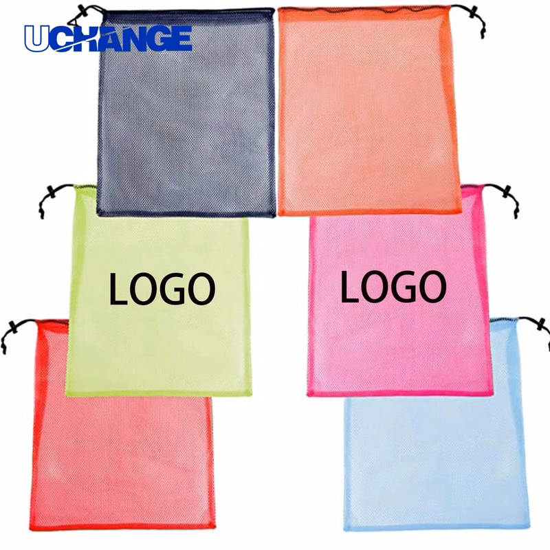 Mesh Drawstring Storage Bag