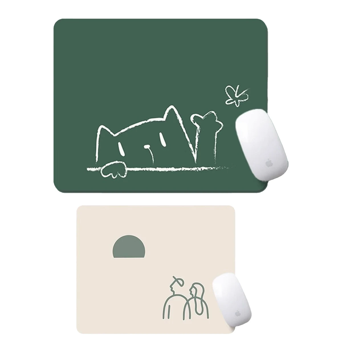 Personalized Square Non-Slip Mouse Pad 1