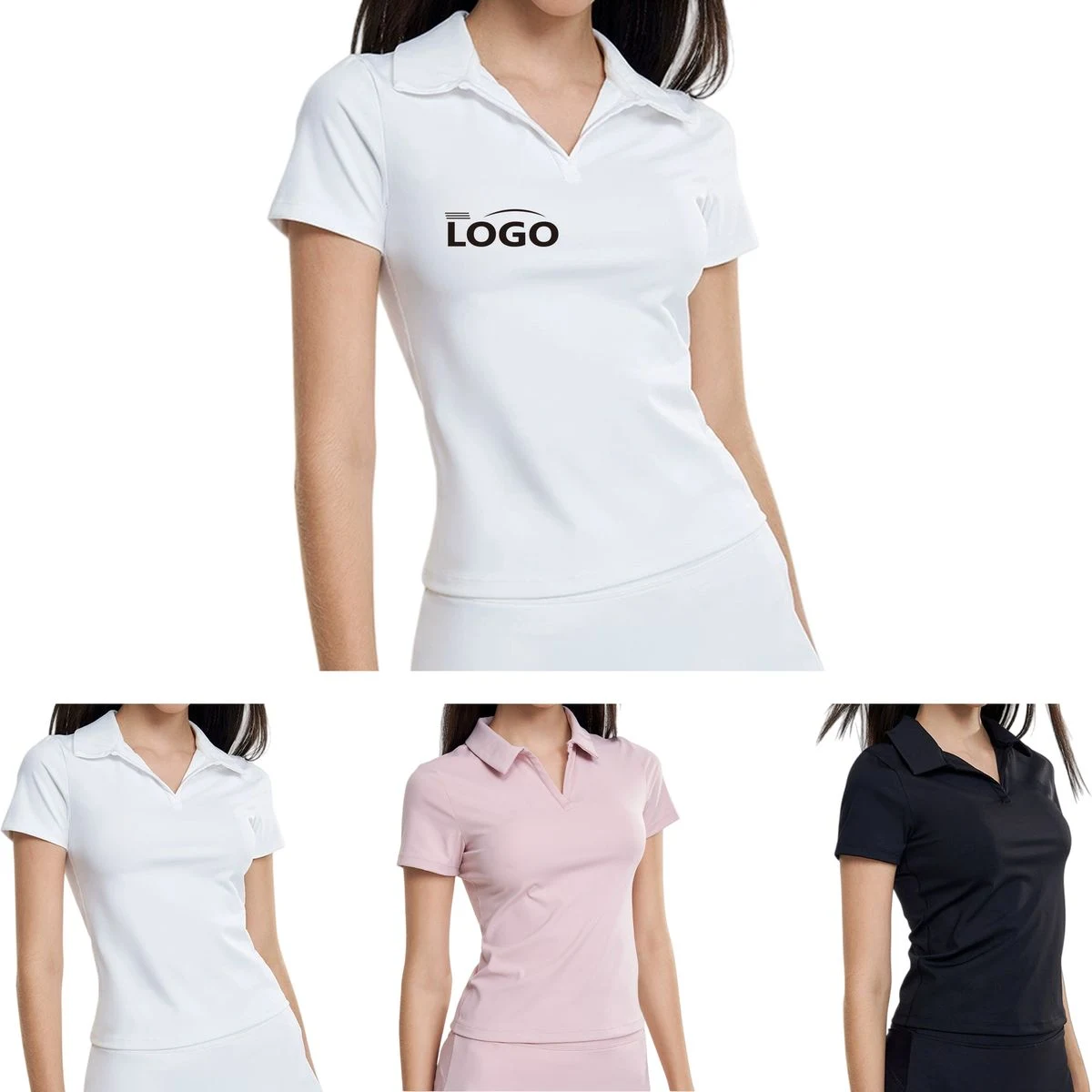 Tennis-style Collared Shirt 1