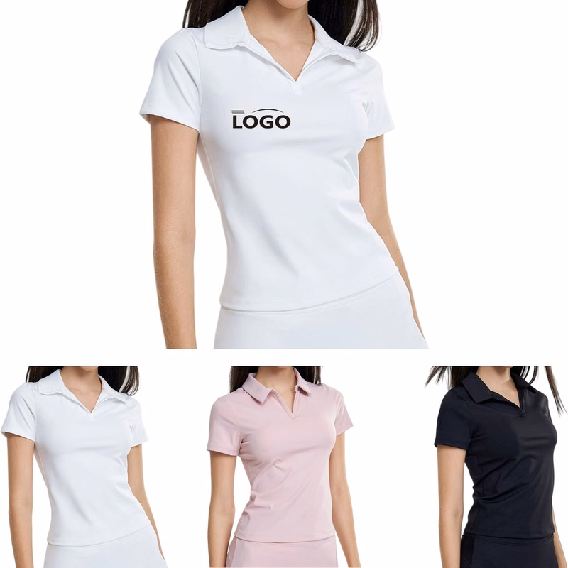 Tennis-style Collared Shirt