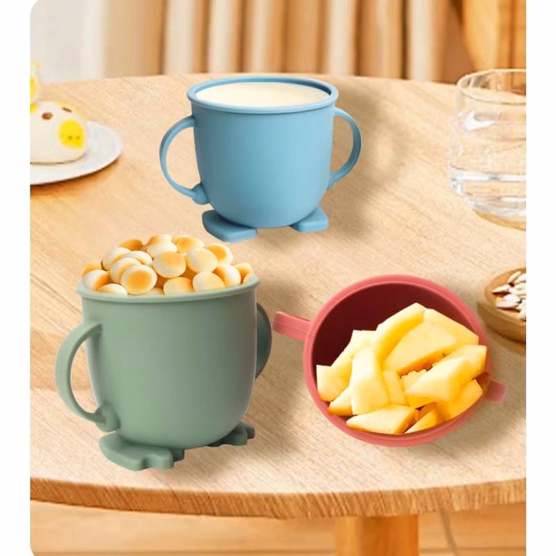 Silicone Baby Drinking Cup