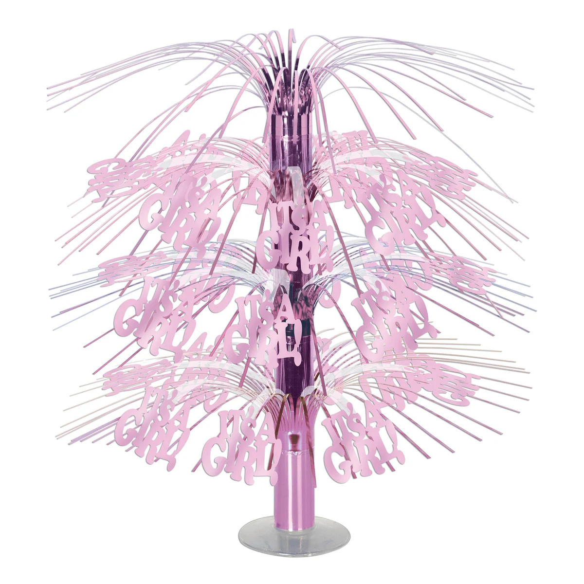 Its A Girl Cascade Centerpiece 1