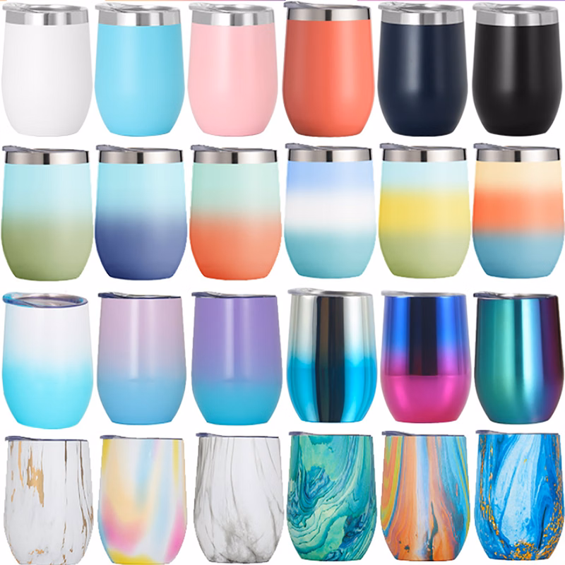 12Oz Insulated Wine Tumbler