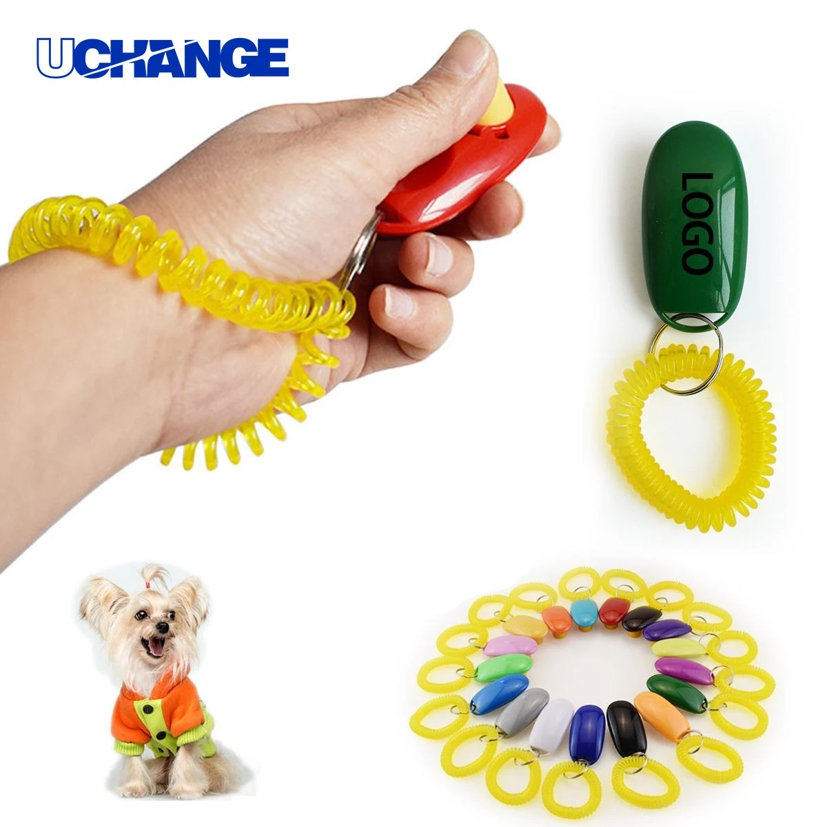 Pet Training Clicker with Wrist Strap for Obedience 1