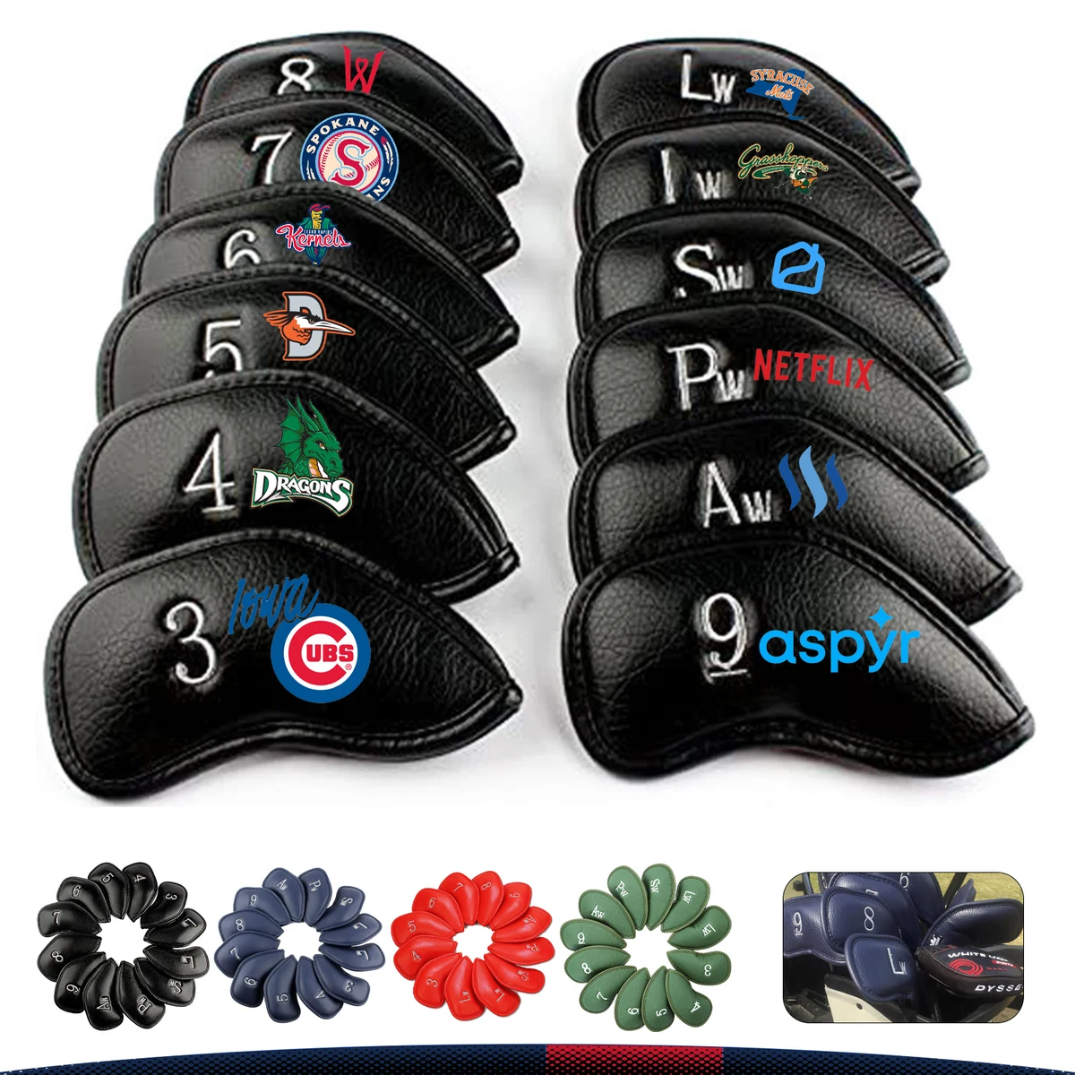 Nob Golf Club Cover Set 1