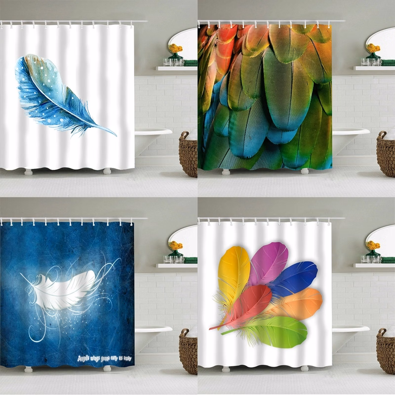 Waterproof Fabric Shower Curtain