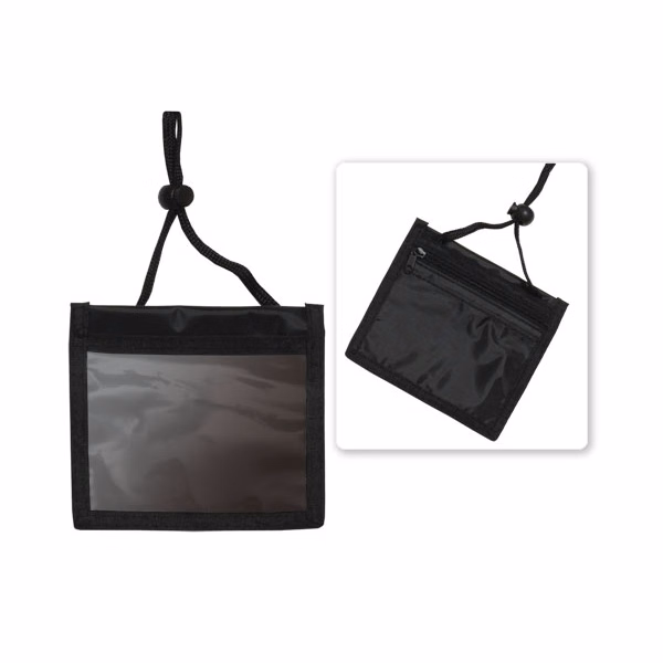 5.00" W x 4.25" H - 3-Pocket Credential Wallet (1 Color Imprint)