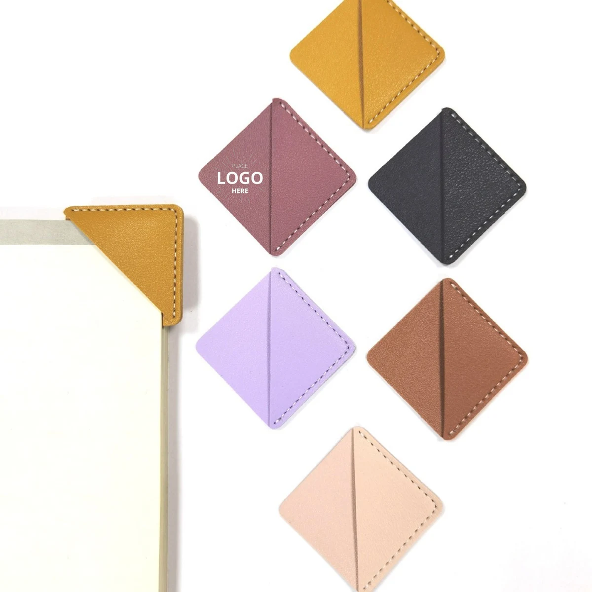 Leather Diamond Bookmark 1