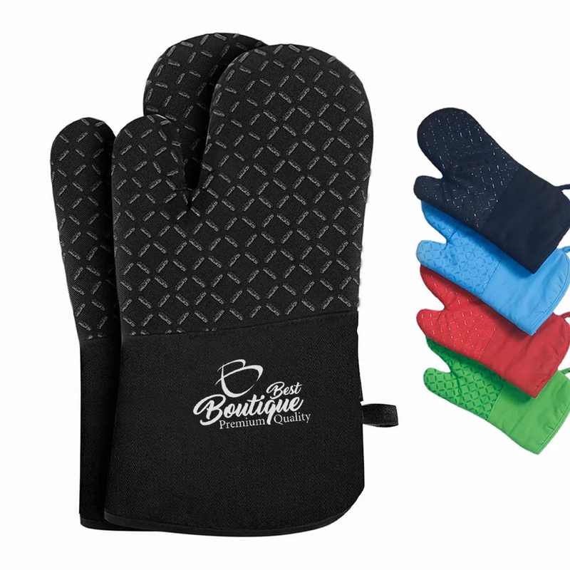 Custom Silicone Oven Baking Cooking Tool Kit With Gloves