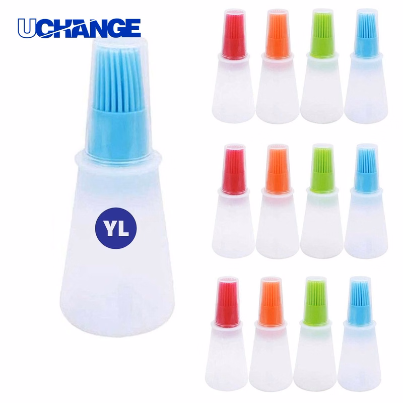 Silicone Oil Bottle Brush Tool for Cooking