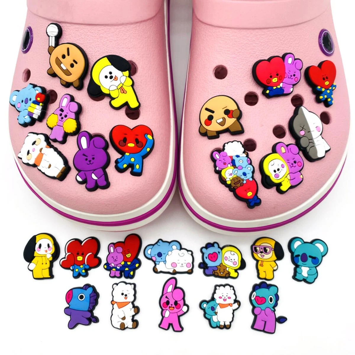 Jibbits, shoe charms 1