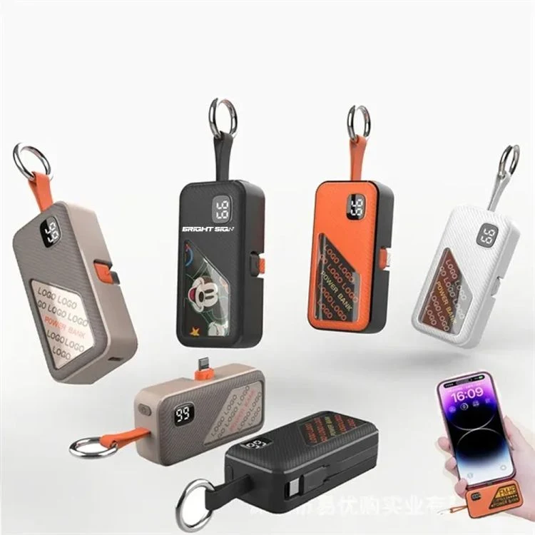 5000 mAh Mini Power Bank Keychain 1