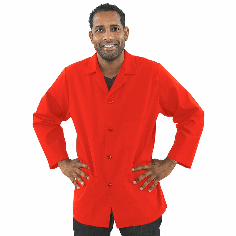 Unisex Counter Coat Uniform XS-5XL