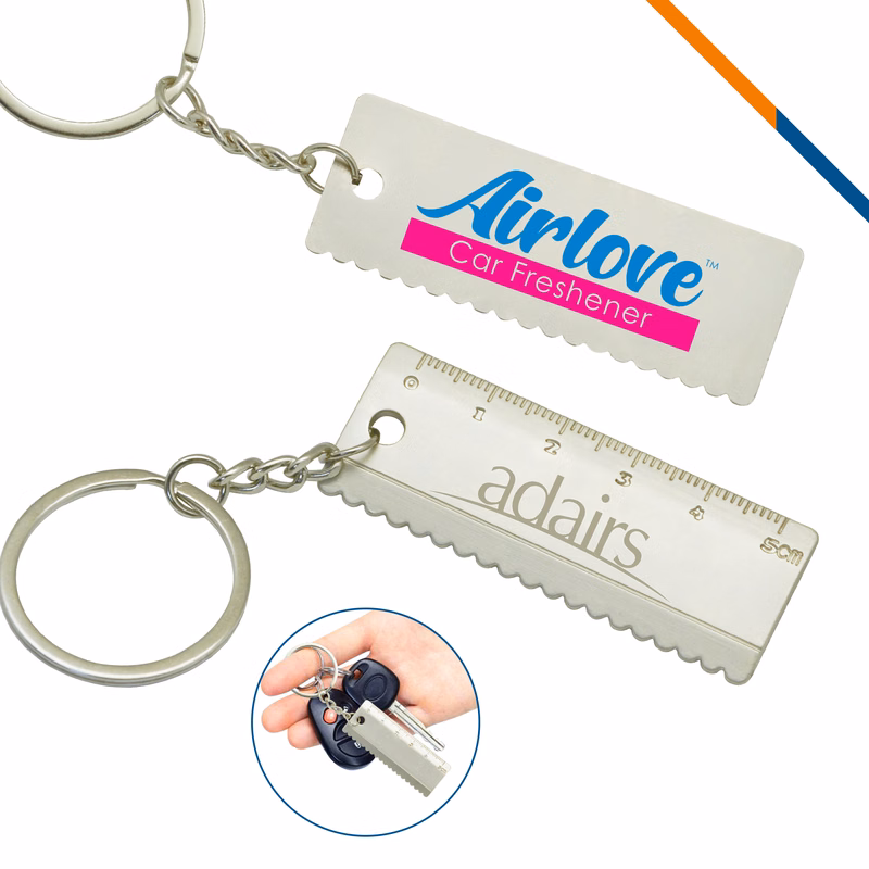 Mini Ruler Keychain