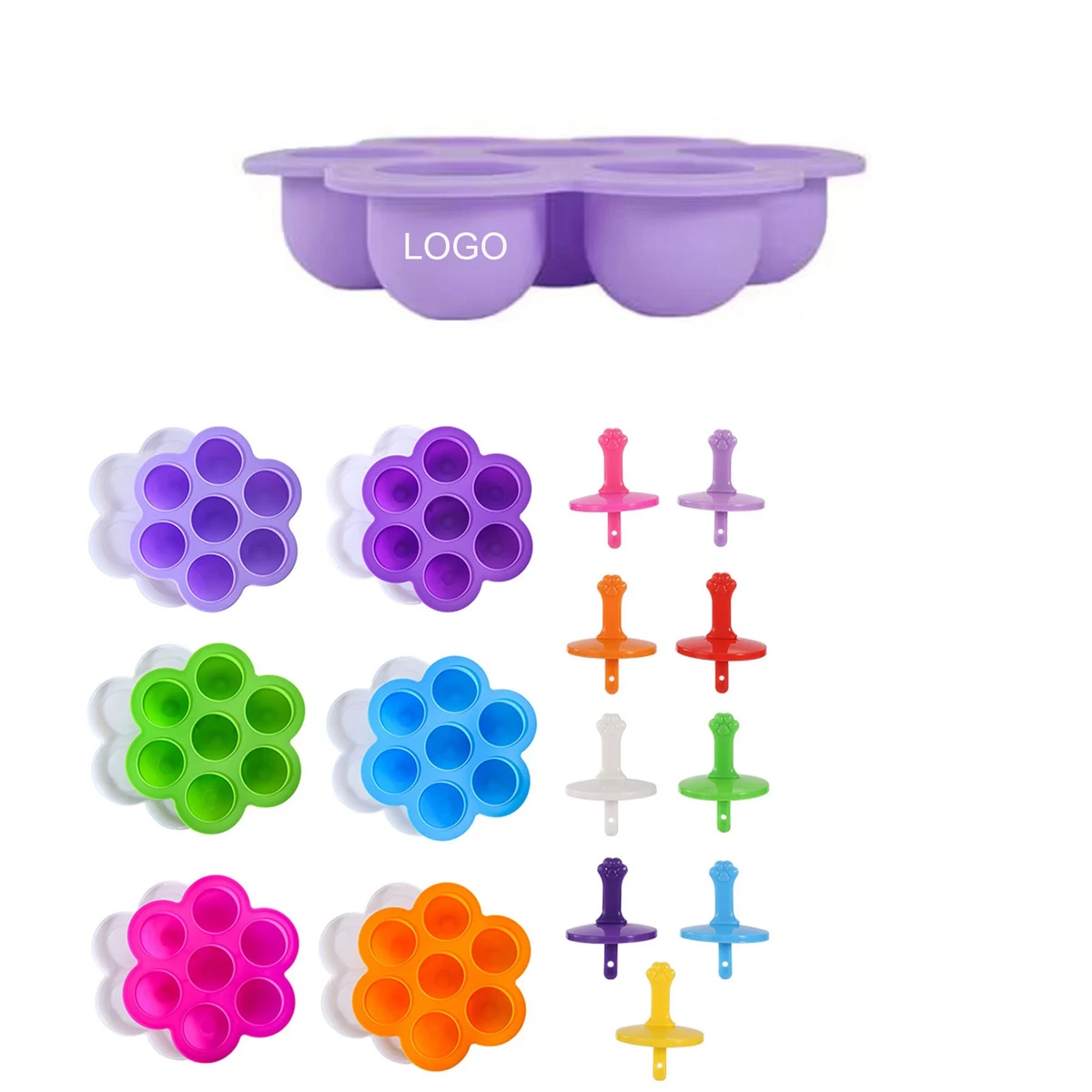 Silicone Popsicle Mould 1