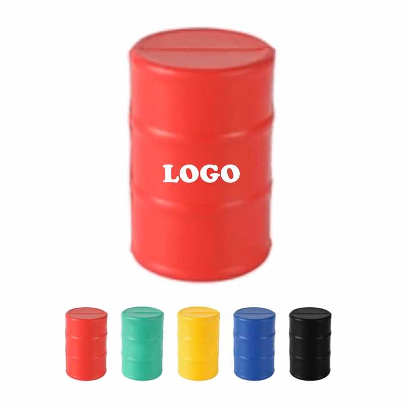 Oil Drum Shape Stress Relief Squeeze Toy Barrel Fidget Anxie