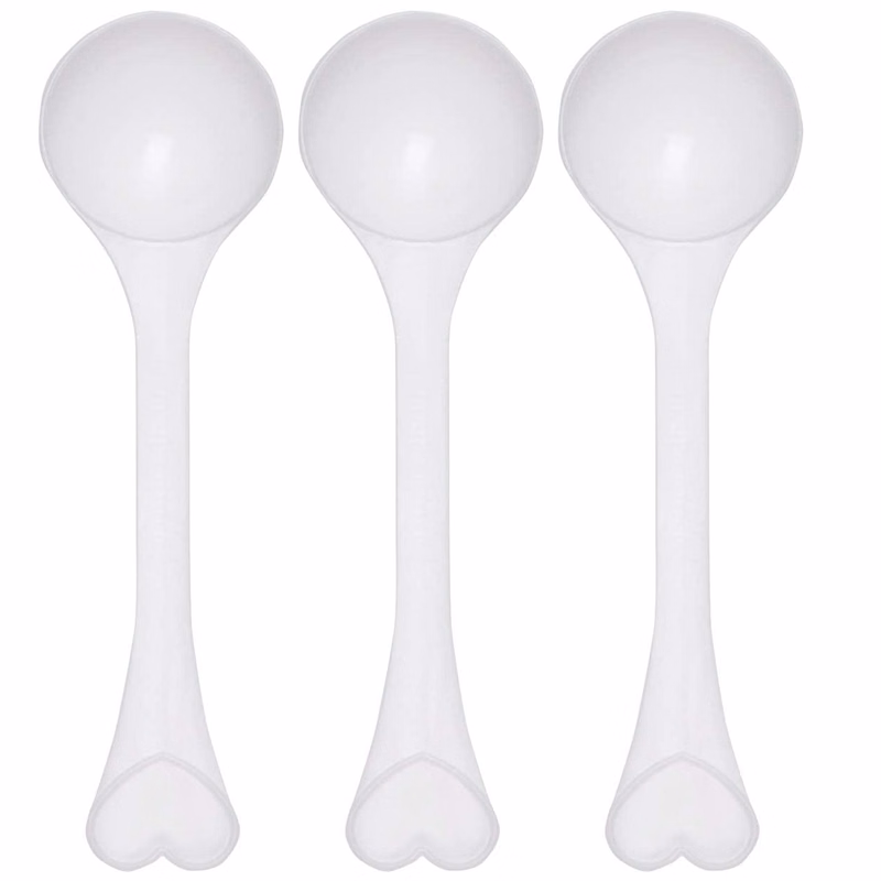 Food Grade Long Handle Nontoxic Reusable Plastic Measuring Spoon