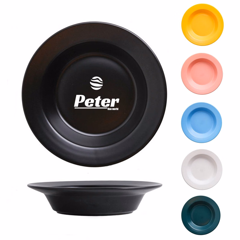 8 Inch Round Ceramic Dinner Plate