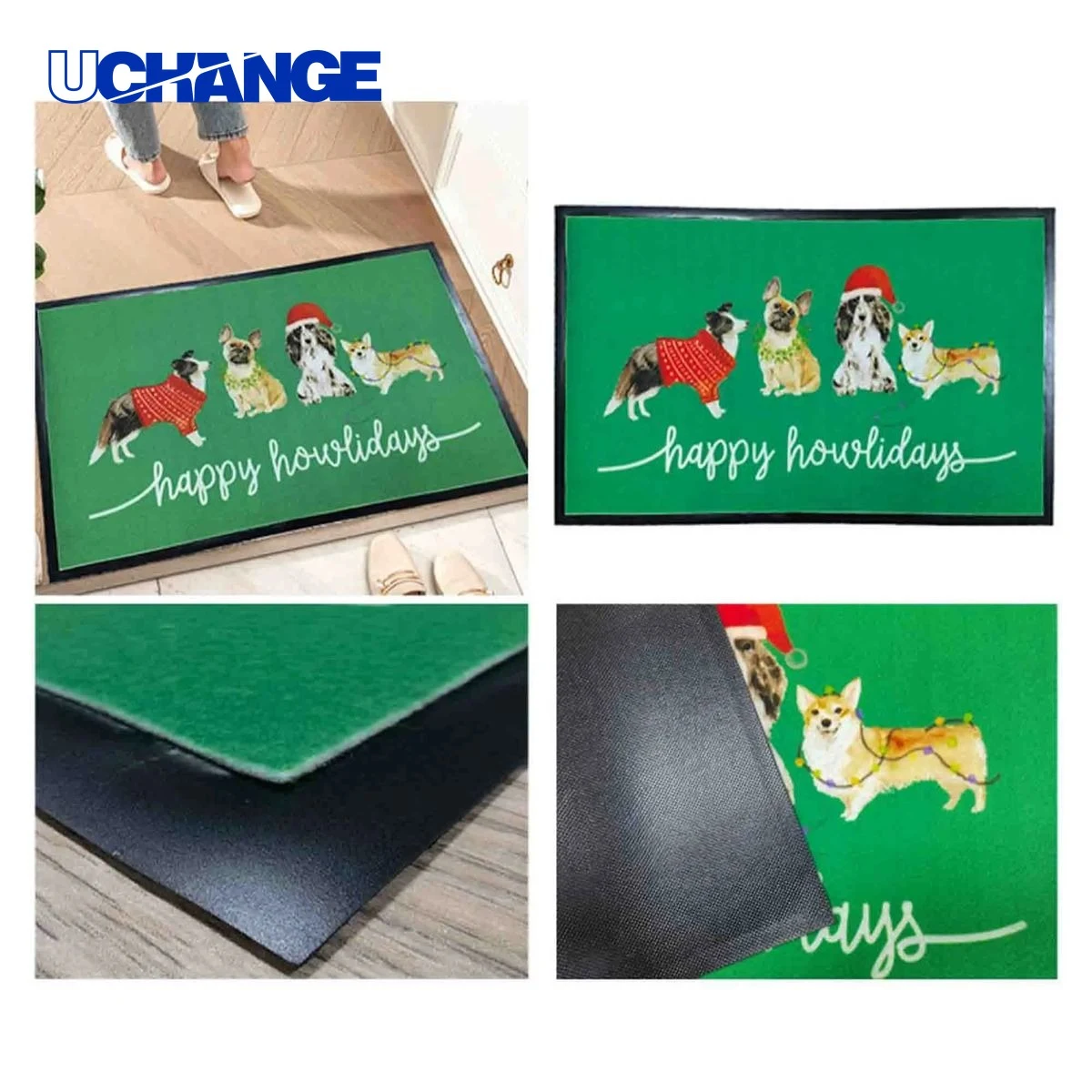Recycled Indoor Logo Floor Mat 1