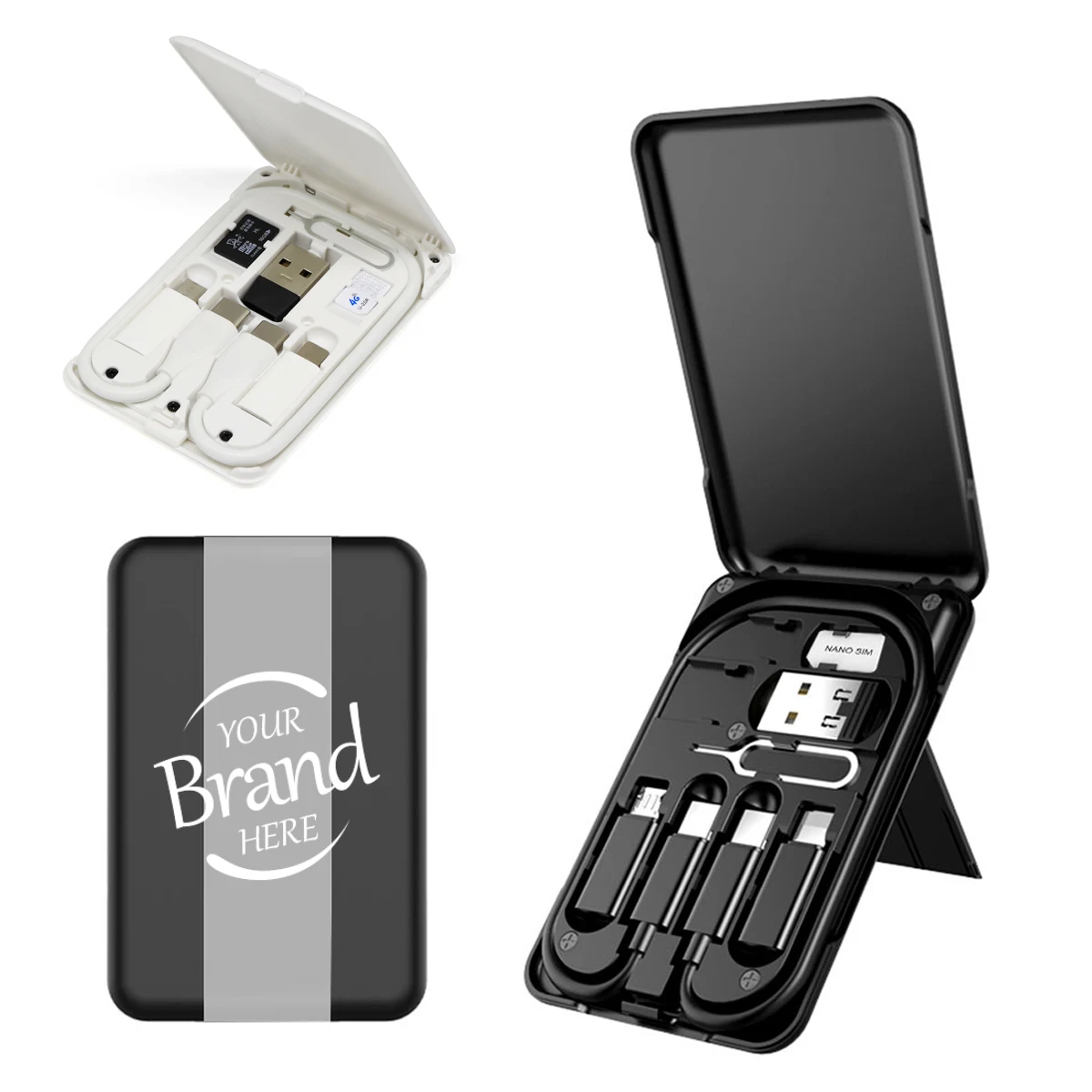 Multifunctional Data Cable Storage Box 1