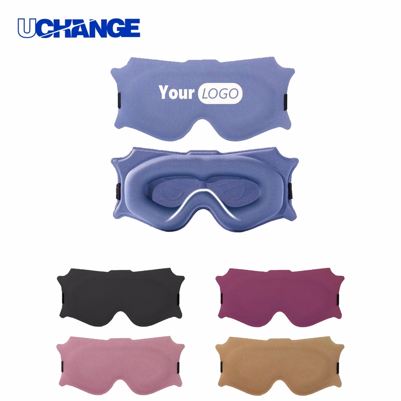 3D Contoured Eye Mask for Light Blocking Sleep Comfort