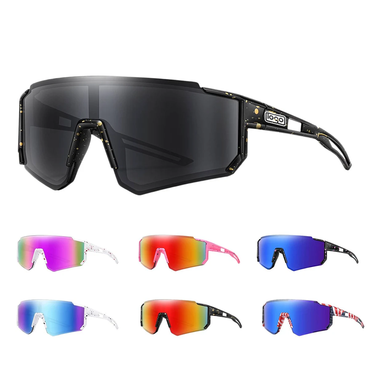 Unisex Iridescent Cycling Sunglasses 1