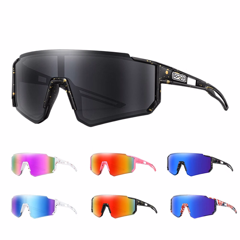 Unisex Iridescent Cycling Sunglasses