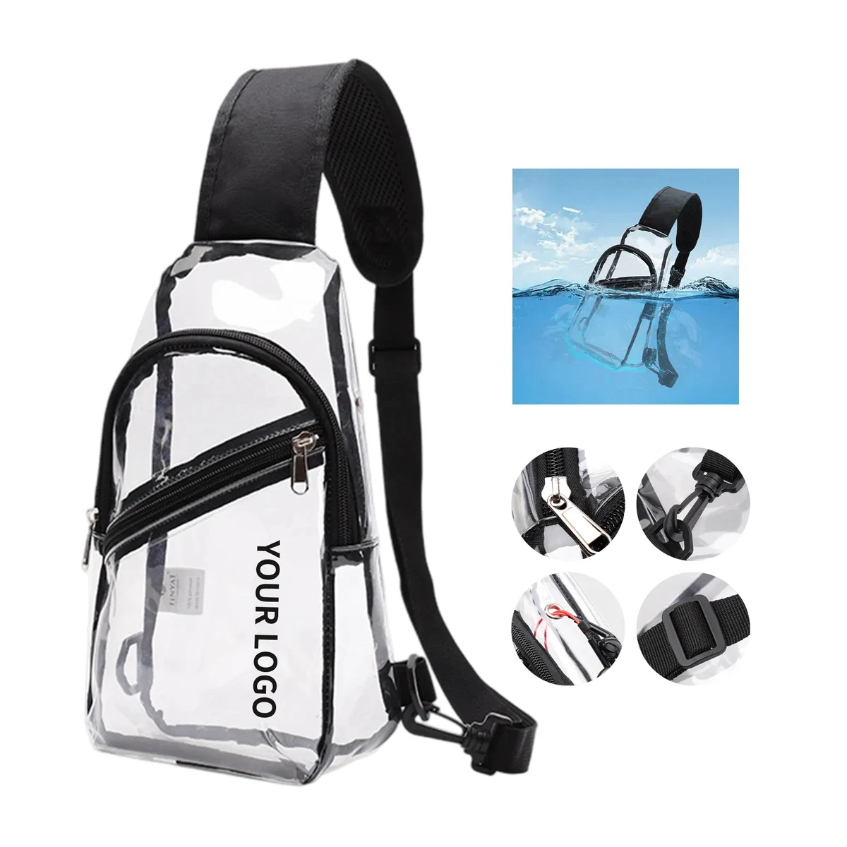 PVC Crossbody Bag 1