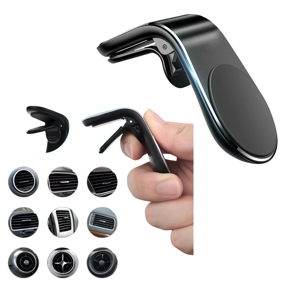 L Shape Car Magnetic Mobile Bracket 1