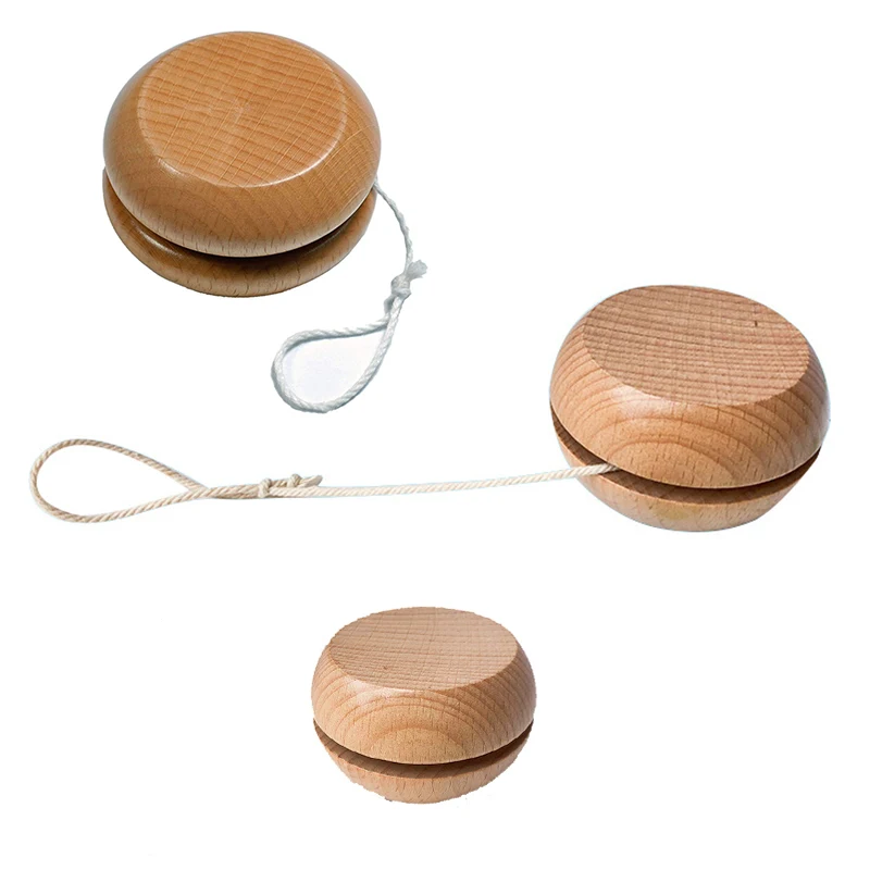 Wooden Yo-Yos With Children's Educational Toys 1