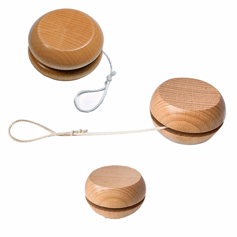 Wooden Yo-Yos With Children's Educational Toys