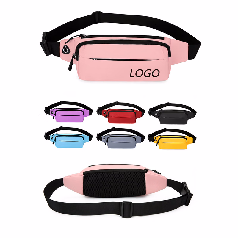 Multi-color Canvas Waist Pack