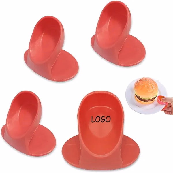 Custom Silicone Pot Holders with Anti-Slip Grip — Food Grade Heat Resistant Kitchen Accessory