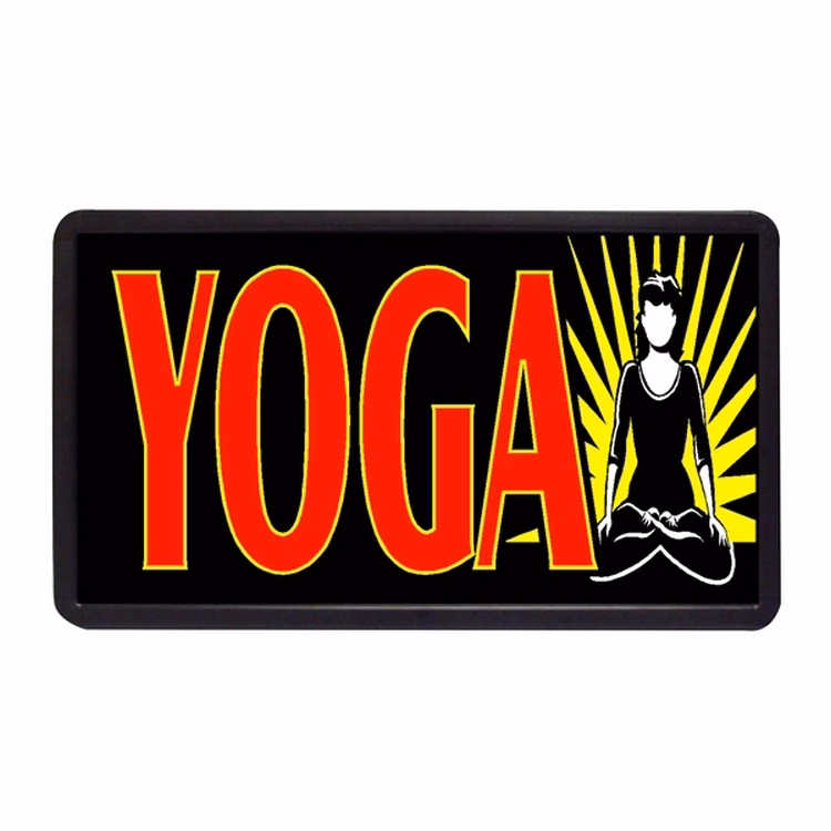Yoga 13" x 24" Simulated Neon Sign