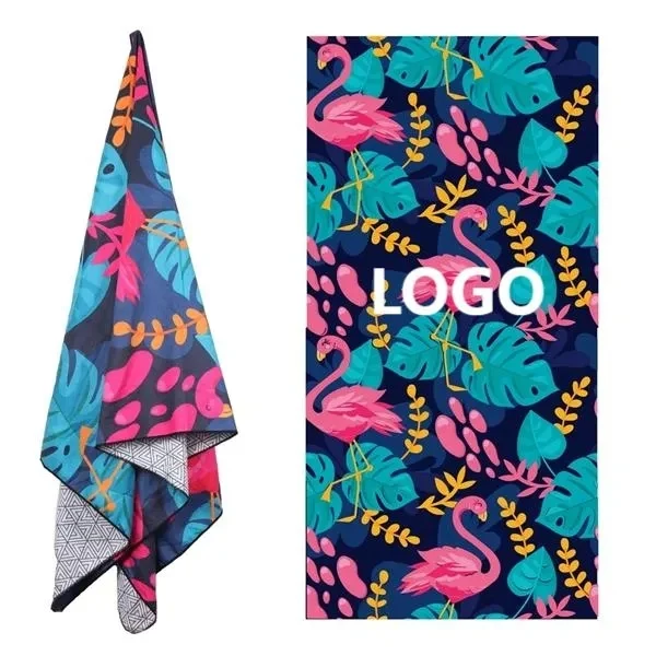 Microfiber Custom Beach Towel 1