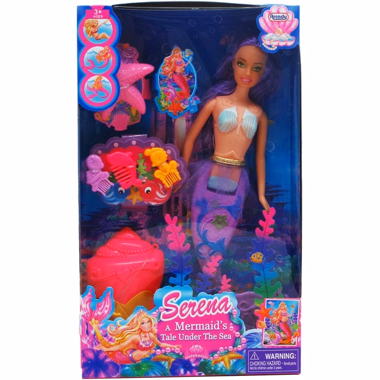 Mermaid Dolls with Accessories - 11"