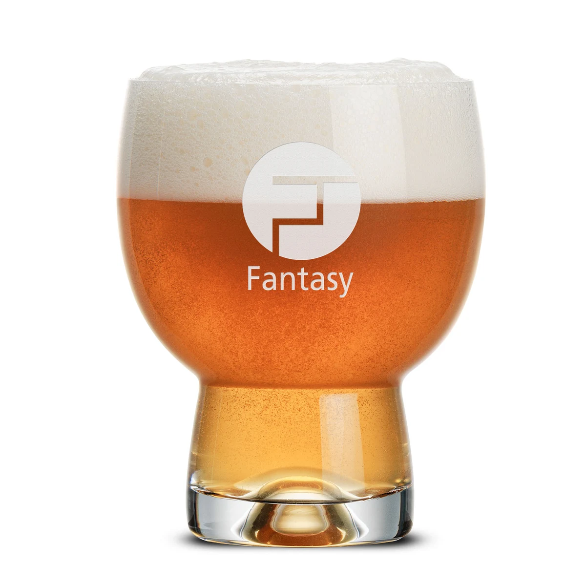 Dortmund Beer Glass - Deep Etch 1