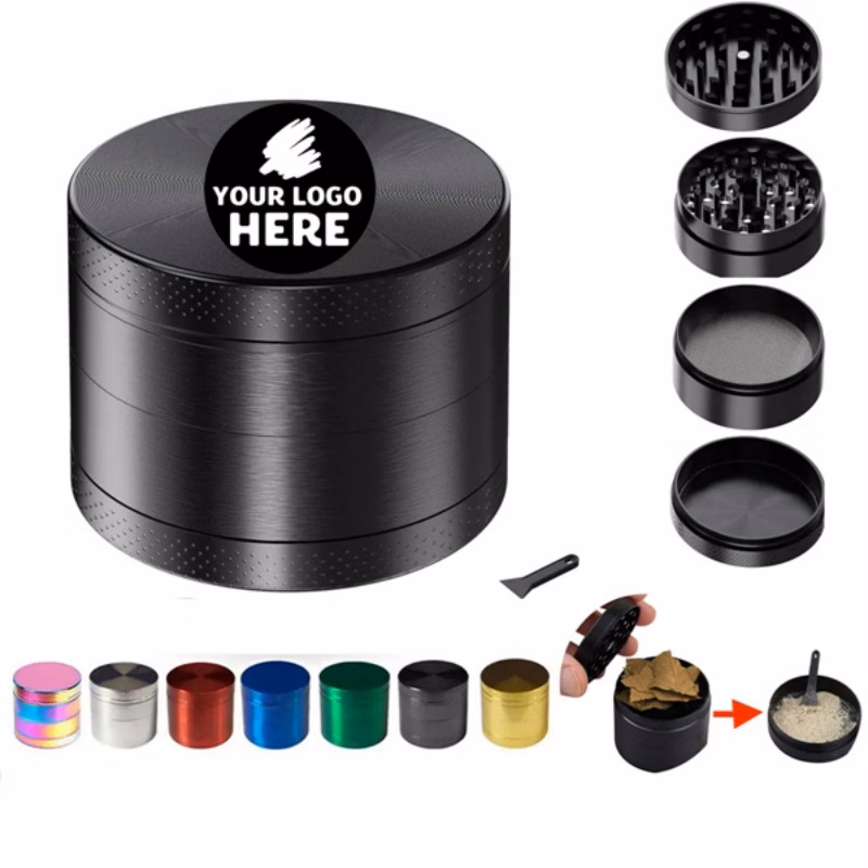 Compact Zinc Alloy Herb Crusher