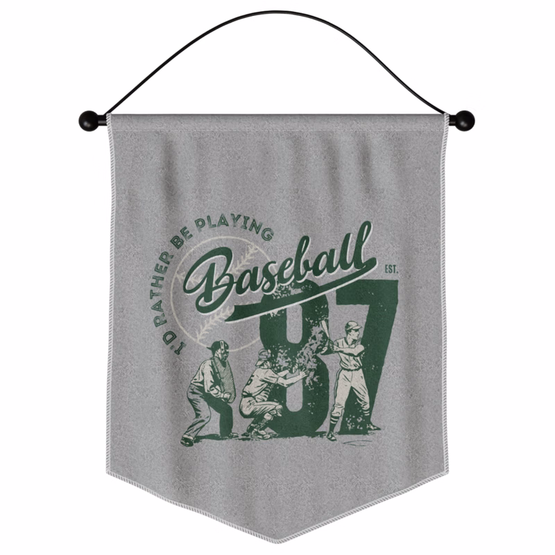 Championship Banner 8 3/8" x 10 7/8"