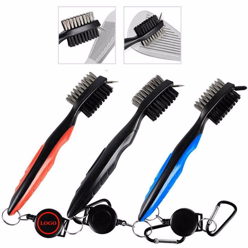 Retractable Zip-line  Golf Club Brush