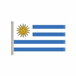 National Flag, Uruguay, Single-Sided - 96"W x 60"H