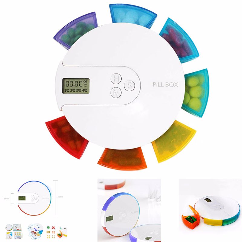Automatic Pill Dispenser Digital Weekly Pill Organizer