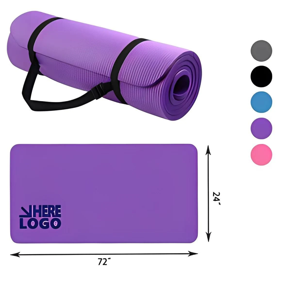 Premium Thick Yoga Mat 1