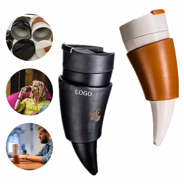 Stainless Steel Horn Cup with Insulated 11 oz