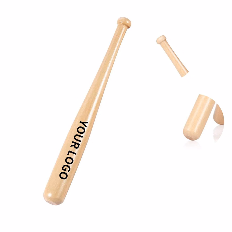 Solid Wood Baseball Bat for Tee Ball and Training
