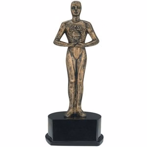 8-3/4" Modern Victory Male Resin Figure