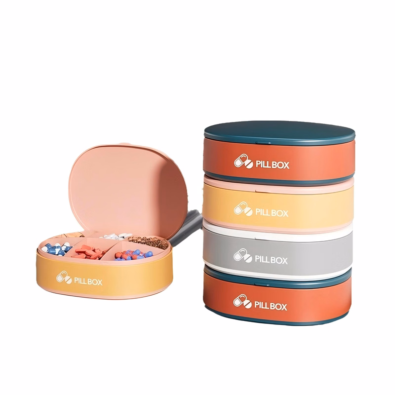 Portable tablet storage box