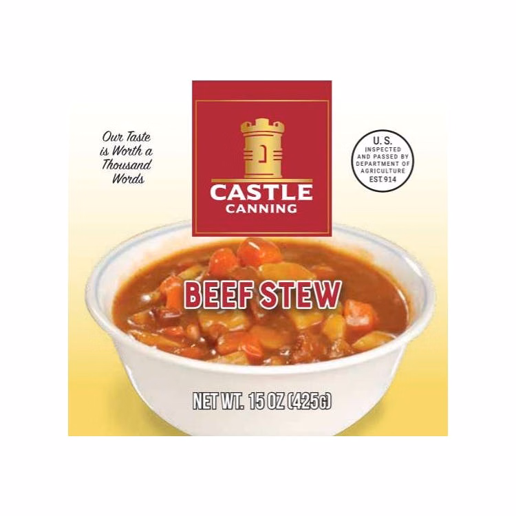 Canned Beef Stew - Full Pallet